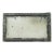 Reclaimed Wormy Chicken Wire Glass Window 32 X 19 In. For Sale