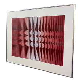Dordevic Miodrag, Abstract Composition, Gouache on Paper, 1970 For Sale