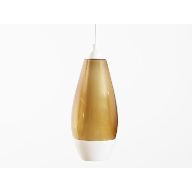 Mid-Century Modern Opal Glass Ceiling Lamp by Jo Hammerborg for Fog & Mørup For Sale - Image 5 of 5