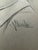 1940s 1940s Original Signed Graphite Illustration of Young Child Portrait, 12 × 9 In. For Sale - Image 5 of 6