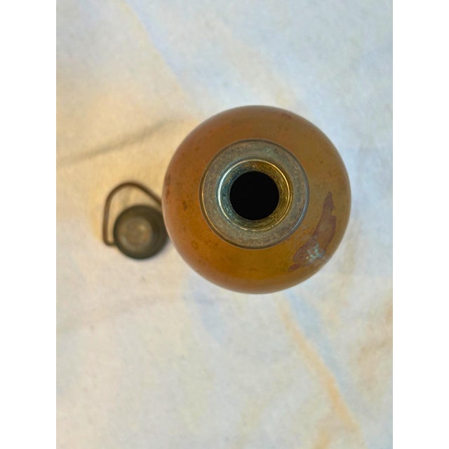 Late 19th Century Antique Copper Storage Bottle – Tin Lined – 19th Century Kitchen or Apothecary Vessel For Sale - Image 5 of 6