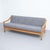 Mid-Century Modern Wood Scandinavian Sofa, 1950s For Sale - Image 4 of 18