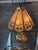 Vintage Marco Polo Floral Etched Glass Table Lamp For Sale In San Francisco - Image 6 of 12