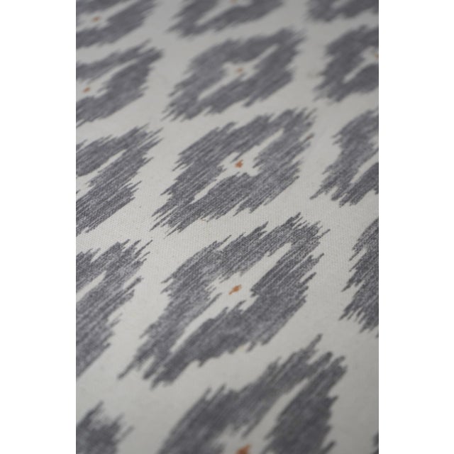 Stunning Carved Painted Window Bench - New Upholstery For Sale - Image 11 of 12