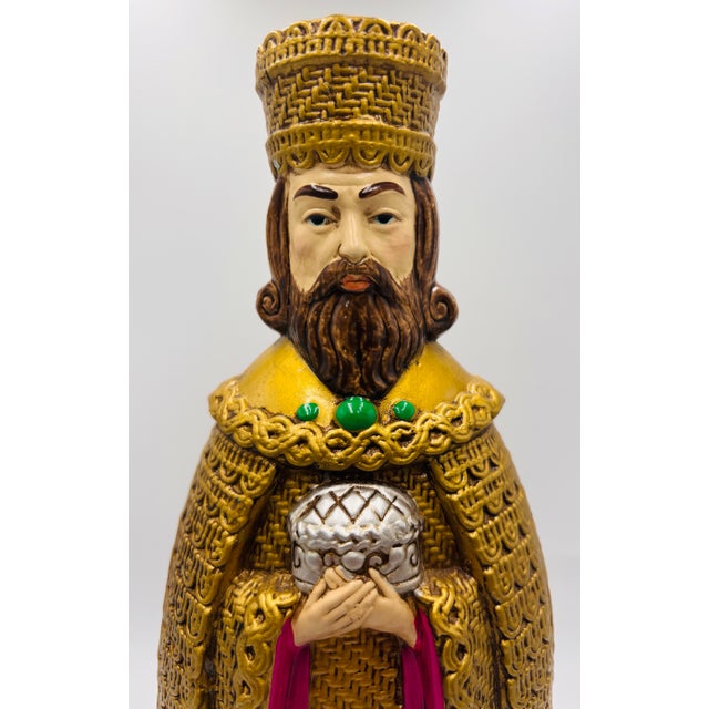 1960s Mid Century Three Wise Men Taper Candle Holders For Sale - Image 4 of 10