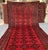 Antique Ersari Beshir Turkmen C-Scroll Diamond Gul Gallery Rug - 6'1" X 10'0" For Sale - Image 6 of 13