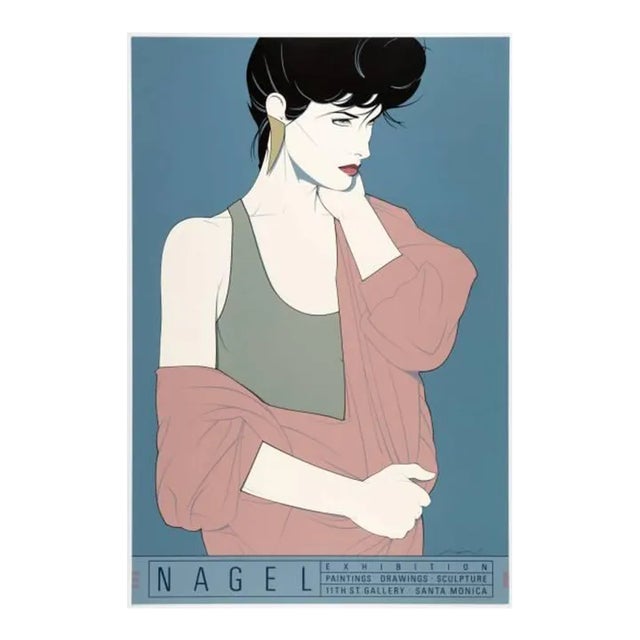 1980s After Patrick Nagel Commemorative 10 Postmodern Figurative Print