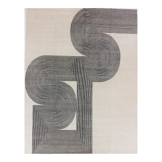 Astor Rug, Black 2.5x10 For Sale