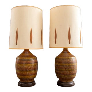 Laurel Lamp Co. Mid-Century Table Lamps, Pair For Sale
