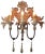 Item #: Overall measurements (inches) 17.70H x 19.60W x 8.60D.Overall Condition is New. Material(s): Metal. Dates to circa...