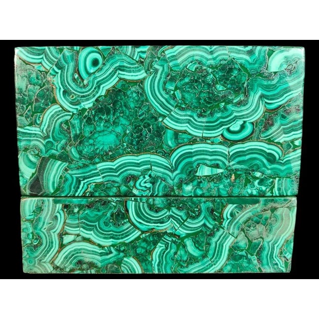 Malachite Box, 20th Century For Sale - Image 10 of 11