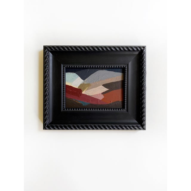 Two original paintings by Jessalin Beutler, completed in 2026. Both are acrylic and collage on canvas wrapped board....