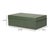 Green Eton Green Ribbed Vegan Leather Hospitality Grade Storage Box For Sale - Image 8 of 8