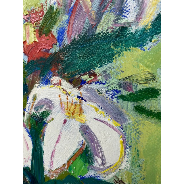 Impressionistic Landscape Original Oil Painting For Sale - Image 12 of 12