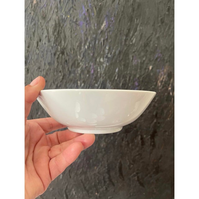 1950s Chloe Paris Fleuron Pink 6 1/8” Bowls Hutschenreuther - Set of Eleven (11) For Sale In Chicago - Image 6 of 9