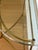 Brass Vintage Italian Brass and Glass Demi-Lune Console Table For Sale - Image 8 of 18