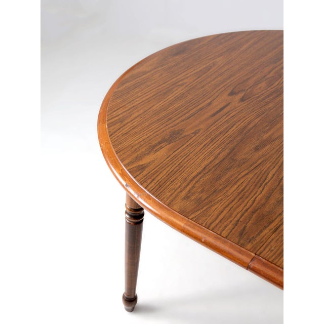 Vintage Colonial Revival Extension Dining Table For Sale - Image 16 of 18