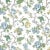 Sample - Schumacher Josephine Fabric in Blue For Sale
