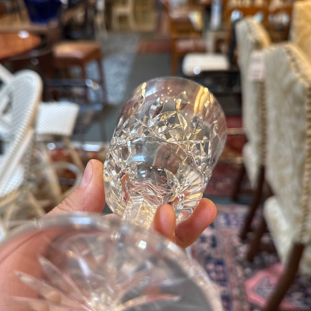 Waterford Lismore Crystal Goblets, Set of Eight For Sale - Image 10 of 11