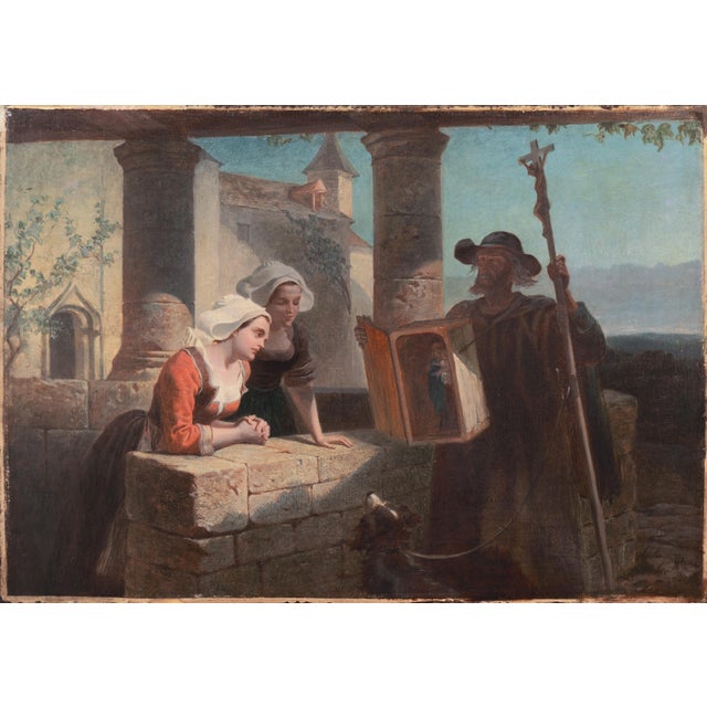 'Le Reliquaire' by Walter Goodall, 1863, Catholic, London, Royal Academy, Old Royal Society of Watercolorists, Philadelphia Centennial For Sale - Image 11 of 12