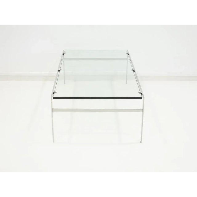 1960s Coffee Table in Steel and Glass by Preben Fabricius & Jørgen Kastholm for Bo-Ex, 1960s For Sale - Image 5 of 12