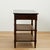 Handsome pair of 19th century British colonial stands handcrafted in rosewood with a pegged construction, having one...