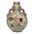 Vintage Chinoiserie Porcelain Moon Flask Vase For Sale