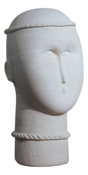 Modernist Woman Sculpture, 1980s, Sandstone