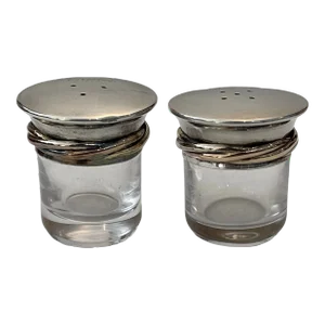 Vintage Cartier Les Must De Cartier Trinity Salt and Pepper Shakers- a Pair