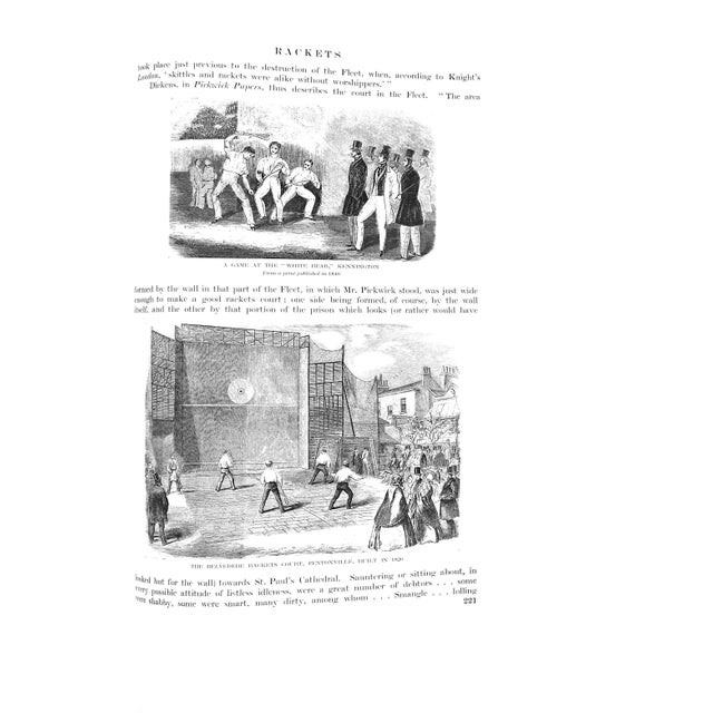 "British Sports and Sportsmen: Athletics, Tennis, Rackets" For Sale - Image 11 of 12