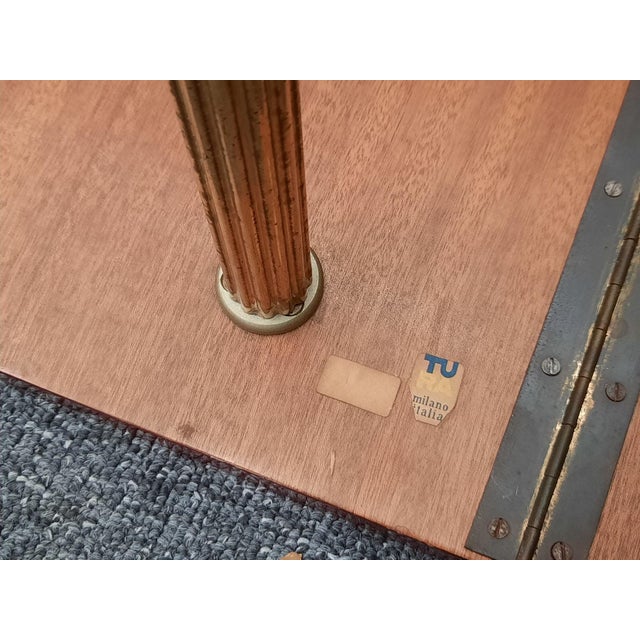 Regency Goatskin Coffee Table by Aldo Tura, 1960s For Sale - Image 12 of 13