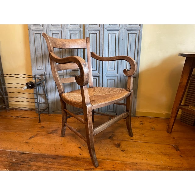 French Biedermeier Farmhouse Chair, 1880 For Sale - Image 18 of 18