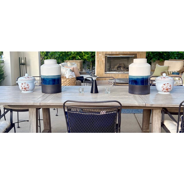 Late 20th Century A Pair of Wedgwood Kashmar Lidded Ice Buckets For Sale - Image 14 of 15