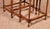 Nesting Tables in Satinwood with Brass Inlays, Set of 3 For Sale - Image 4 of 16