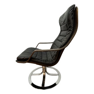 Mid-Century Design Göte Möbler T213 Swivel Chair, Sweden, 1970s For Sale