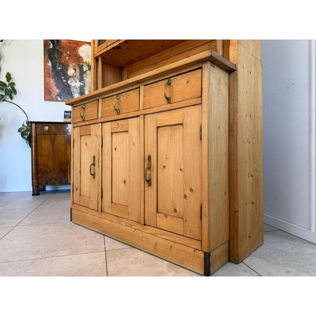 Wood Art Nouveau Kitchen Cupboard, 1890s For Sale - Image 7 of 10