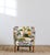Armchair Redressed in Print from Gocken Jobs, 1940s, in Restored conditions. Designed 1920 to 1949