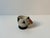 Hand-painted ceramic egg cup/trinket dish puffin figurine. Black, white, yellow and red/brown colouring. Can also be used...