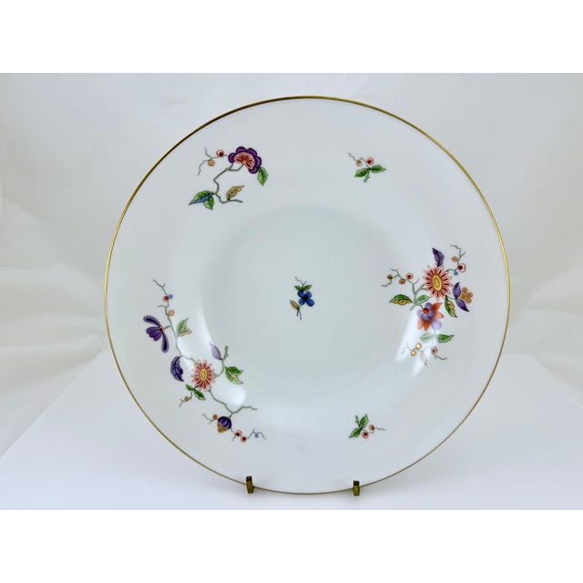 For your consideration are these 4 Richard Ginori rimmed soup bowls in their Oriente pattern, crafted in Florence, Italy....