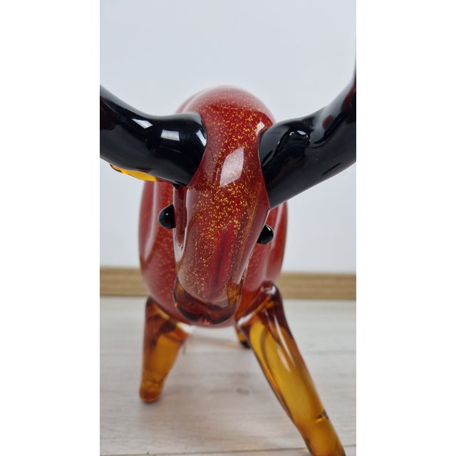 Elio Schiavon, Bull Model, 1980s, Murano Glass For Sale - Image 10 of 18