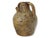 Large Antique French Glazed Terracotta Olive Oil Jug For Sale - Image 4 of 7