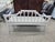 White Late 20th Century Painted Gustavian Style Settee For Sale - Image 8 of 12