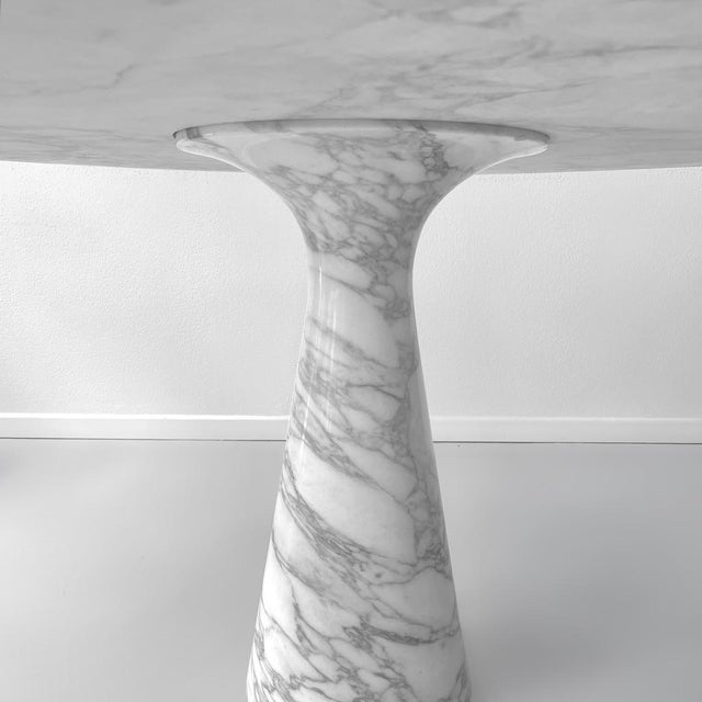 1960s M1 Table in Arabescato Marble by Angelo Mangiarotti for Skipper, Italy, 1969 For Sale - Image 5 of 8