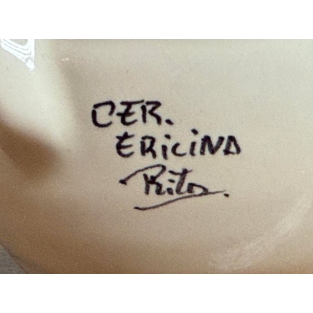 Ceramica Ericina Rita Italia Pottery, Set of Eight For Sale - Image 12 of 12