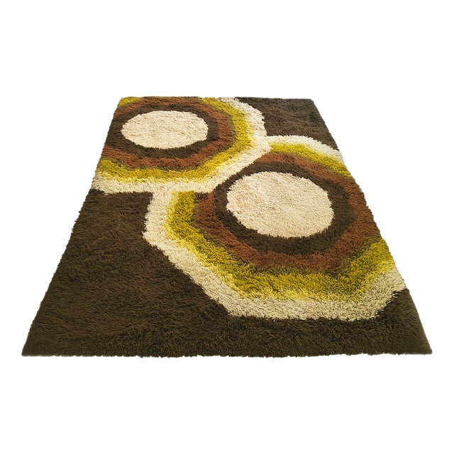 Vintage Space Age Rug by Desso, 1970s For Sale