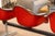 A vintage Charles & Ray Eames for Herman Miller 4 seat tandem shell chair bench. This is a very rare tandem bench from...
