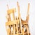 1950s Bleached Bentwood Tri Back Dining Chairs from Baumann, 1950s, Set of 6 For Sale - Image 5 of 12