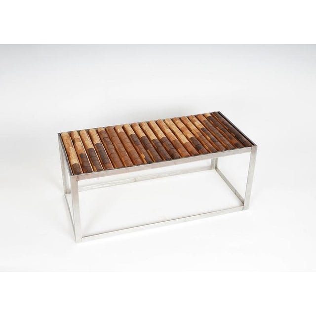 Please Leave a Message Side Table by Johannes Hemann For Sale - Image 4 of 9
