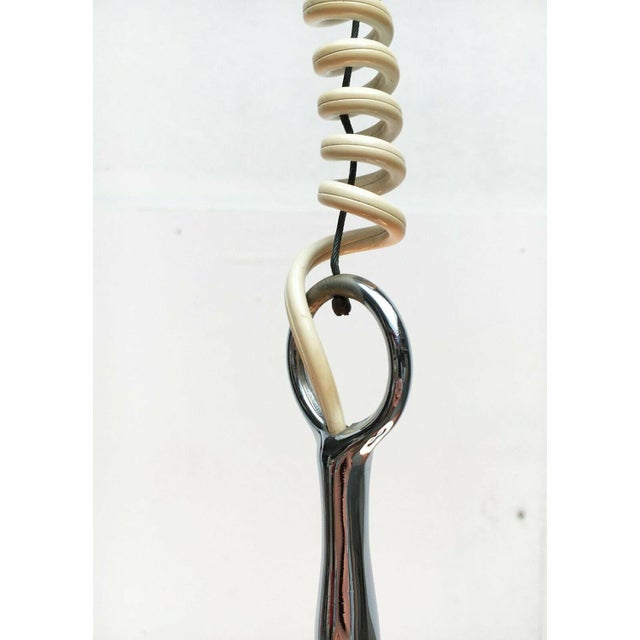 Mid-Century Space Age Italian Glass Ball Pendant, 1960s For Sale - Image 18 of 18