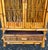 Brown Vintage Palm Beach Regency Bamboo Cabinet For Sale - Image 8 of 12
